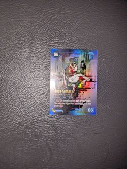 Judy Alvarez Nothing to Doubt Holographic Trading Card