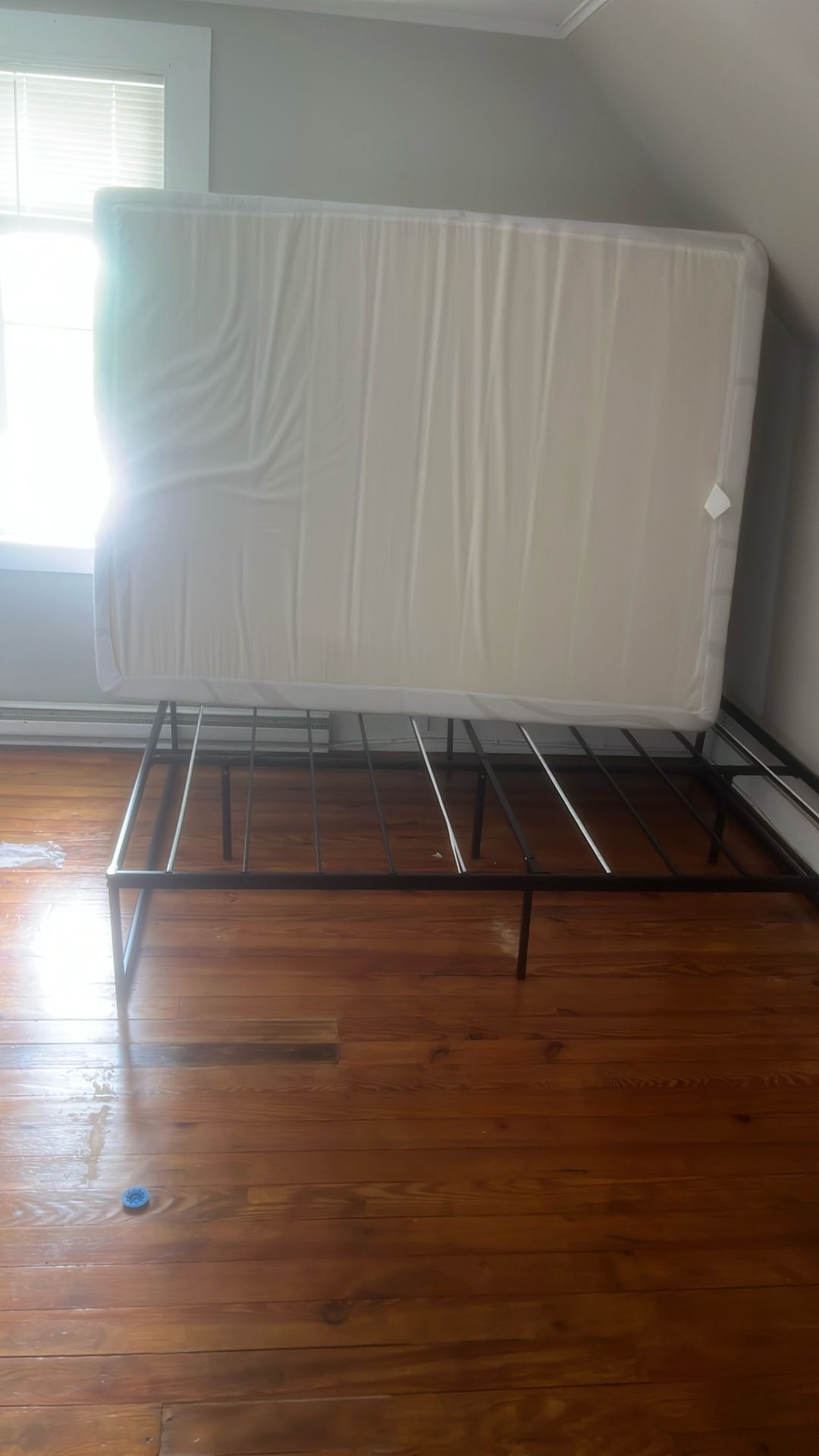 Queen Size Bed with Bed Frame