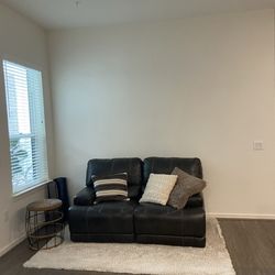 Leather Recliner Couch 