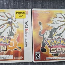 Nintendo 3ds Pokemon Sun