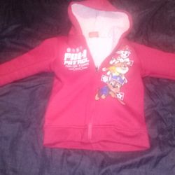 Paw Patrol Size 7t Boys Warm Sweater Excellent Condition 