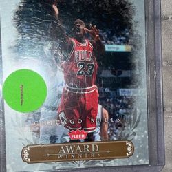 Jordan Award Winning Basketball Card 