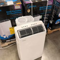 Midea 12,000 BTU DUO Smart Portable Inverter AC Cools up to 550 Sq. Ft.