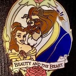 2002 Beauty and the Beast Platinum Release Collector Pin