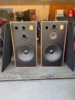 Pair of 15” Jensen speakers both sound amazing👍