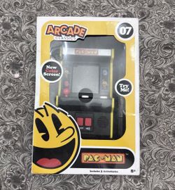 Basic Fun Pac-Man Handheld Electronic Game, Pac-Man Character Family, Ages 8+