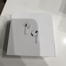 Airpods Gen 3. New In Box 