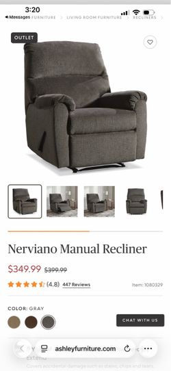 Reclining Armchair $200