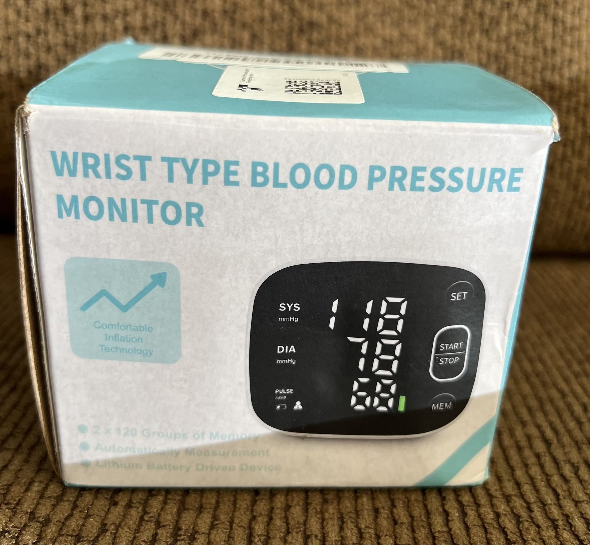 Wrist Type  Blood Presure Monitor 