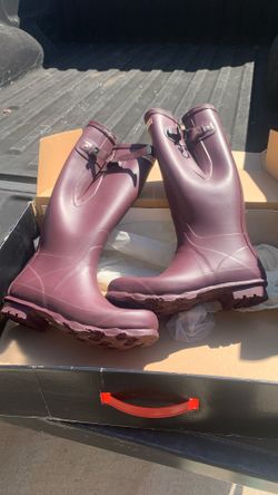 Hunter Rain boots.  