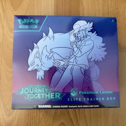 Journey Together Pokemon Center Elite Trainer Box 