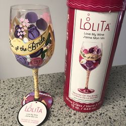 Mother Of The Bride Wine Glass