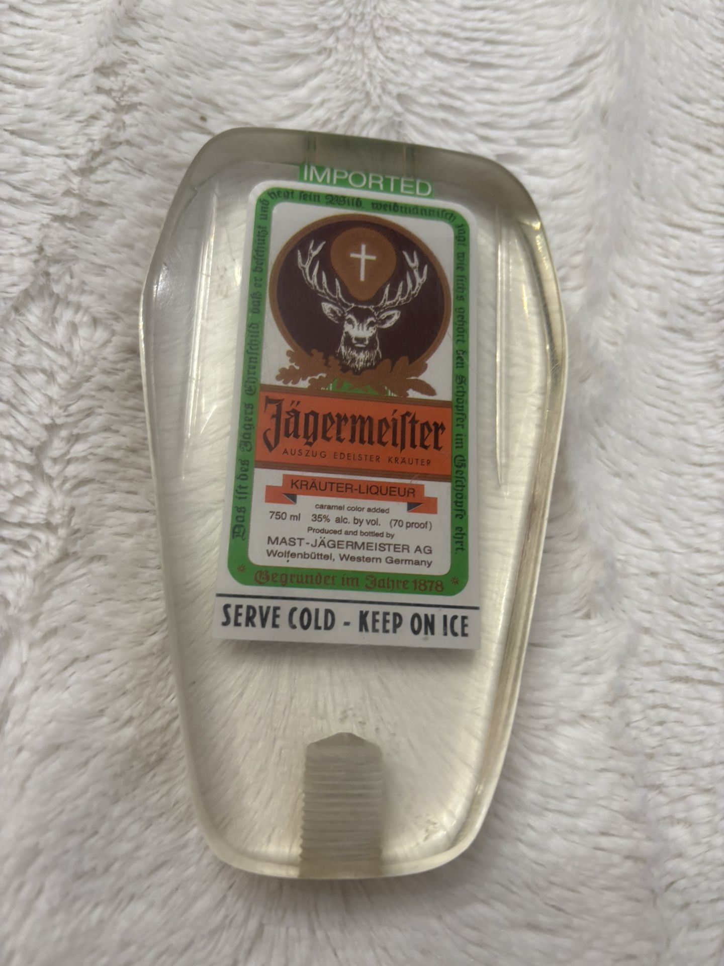 Vintage Jagermeister Beer Tap Handle 