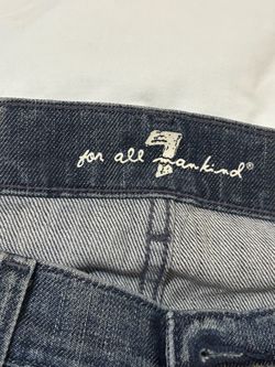 7 For All Mankind Dark Wash by VI Denim Jeans size 34