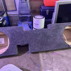12 inch custom box for under seat or for backseat