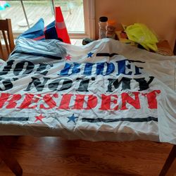 Biden Not My  President  Flag
