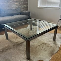 Parsons Style Coffee Table 