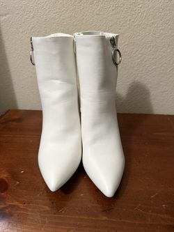 White Boots Size 8