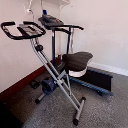 Electric treadmill / Electric bike (stationary) 150 ( Both )