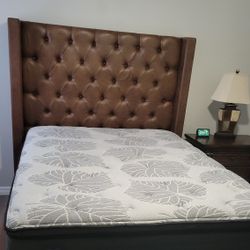 Queen Bed with Mattress 