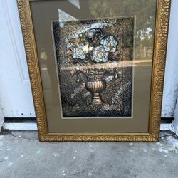 Beautiful 3D Set Behind Glass Wall Art