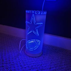Dallas Cowboys Night Light