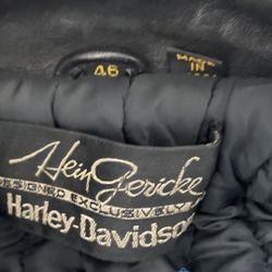 Vintage Harley Davidson Leather Jacket
