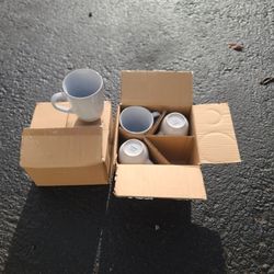 Coffee Mugs (8) (brand new)