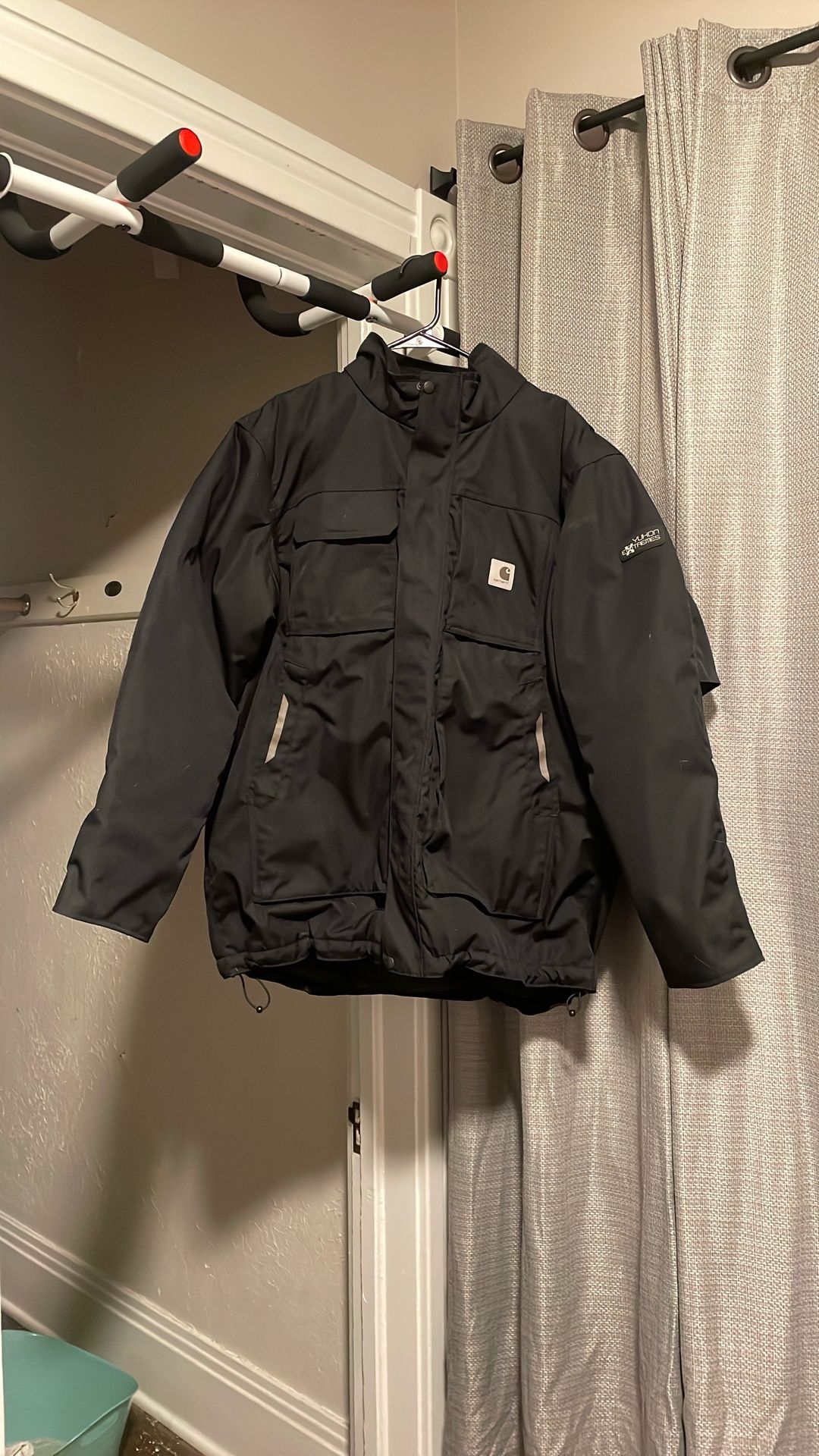 Carhartt Yukon Extremes Insulated Coat In Black Xl