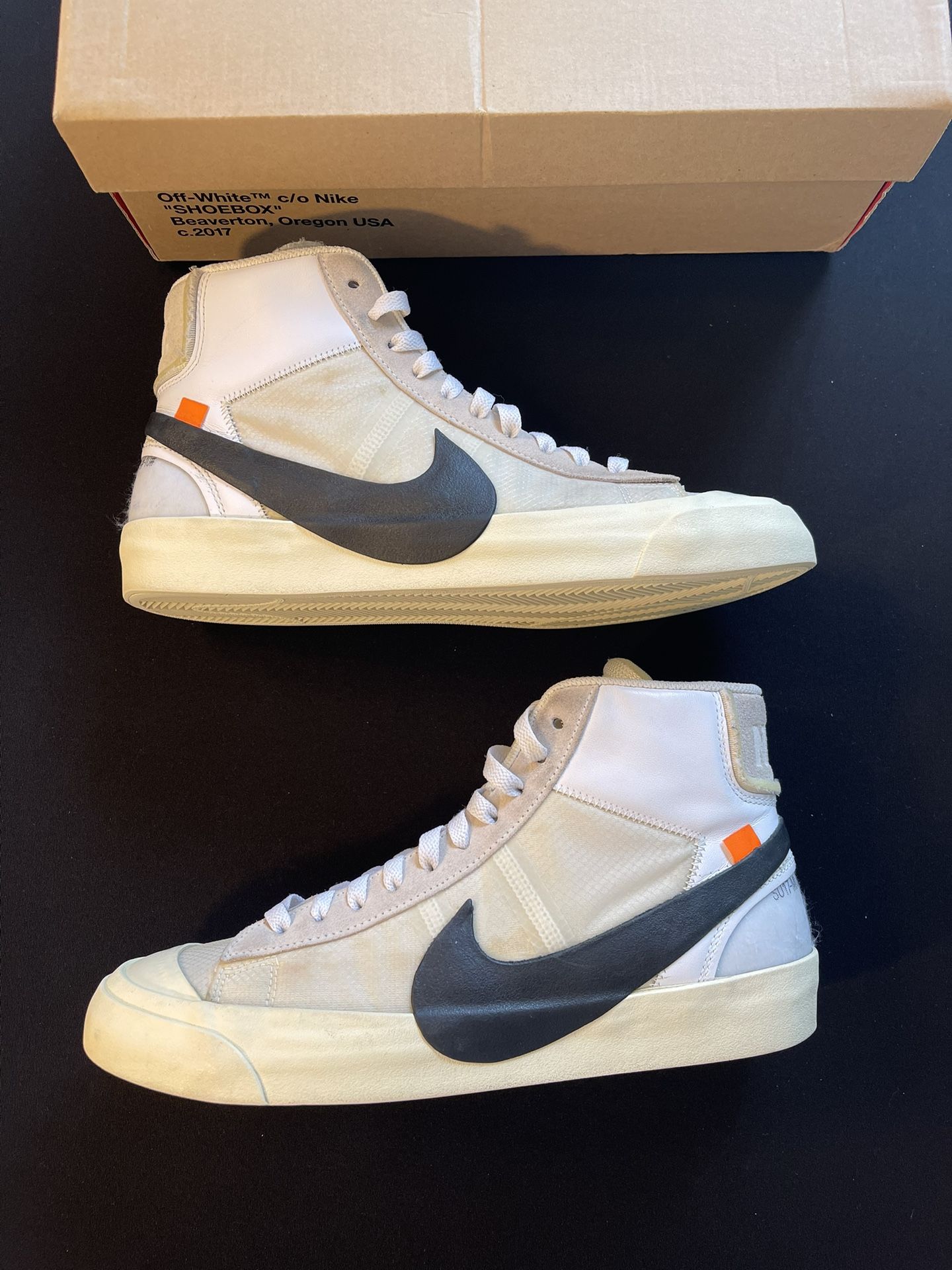 Nike Blazer Mid x OFF-WHITE The Ten - Mens 10 w/OG Box
