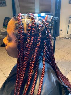 Back To School Box Braid Special Mesage Me