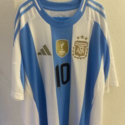 Messi 24/25 Argentina Jersey Size XL
