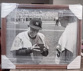 New York Yankees Legendary hall of fame manager Casey Stengel "The Ol' Perfessor"