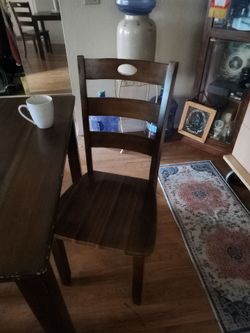 Table kitchen wood.