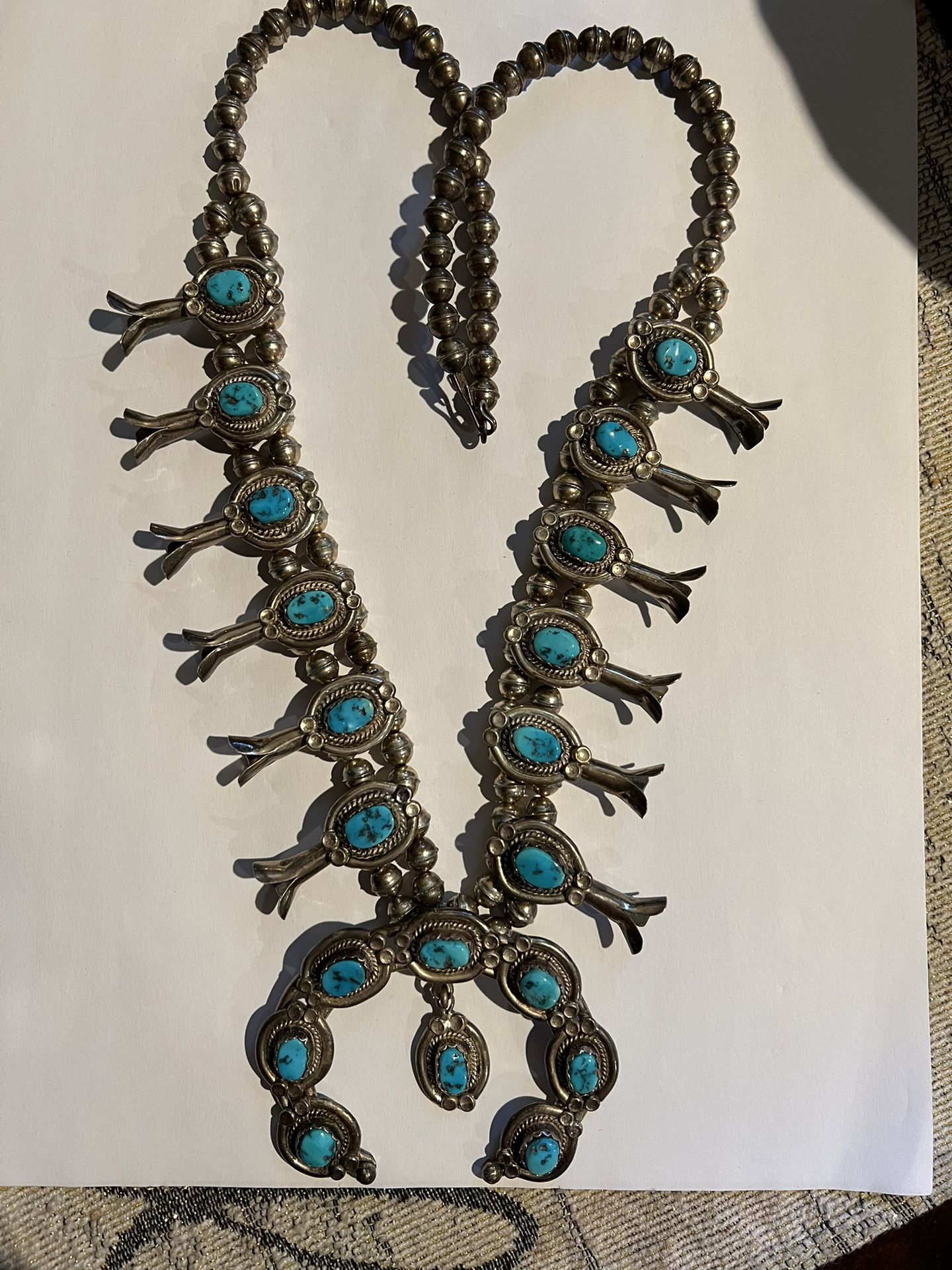 Turkish Sterling Vintage Necklace 