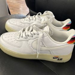 Nike Air Force 1 white size 9 men’s