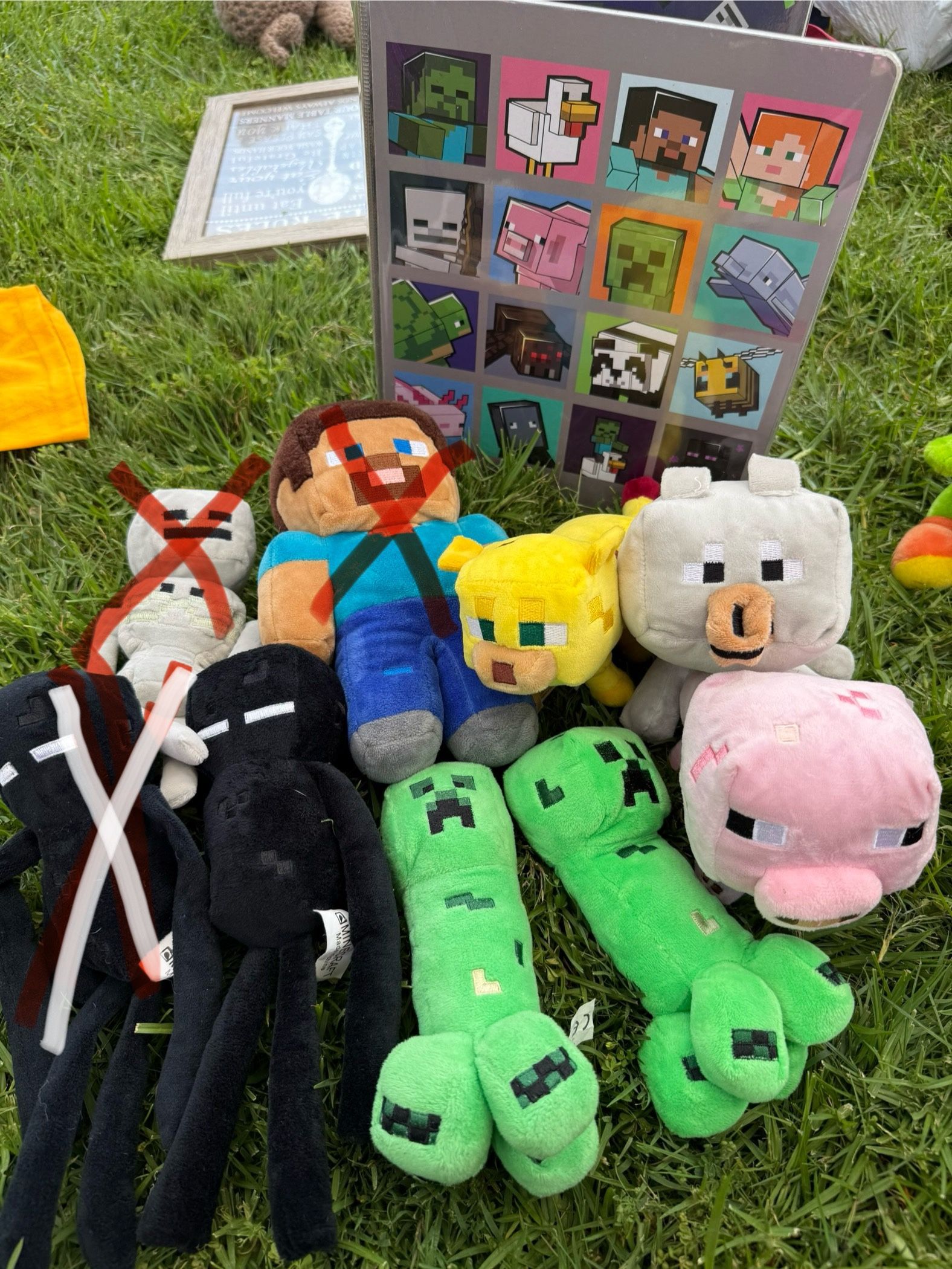 MINECRAFT PLUSHIES
