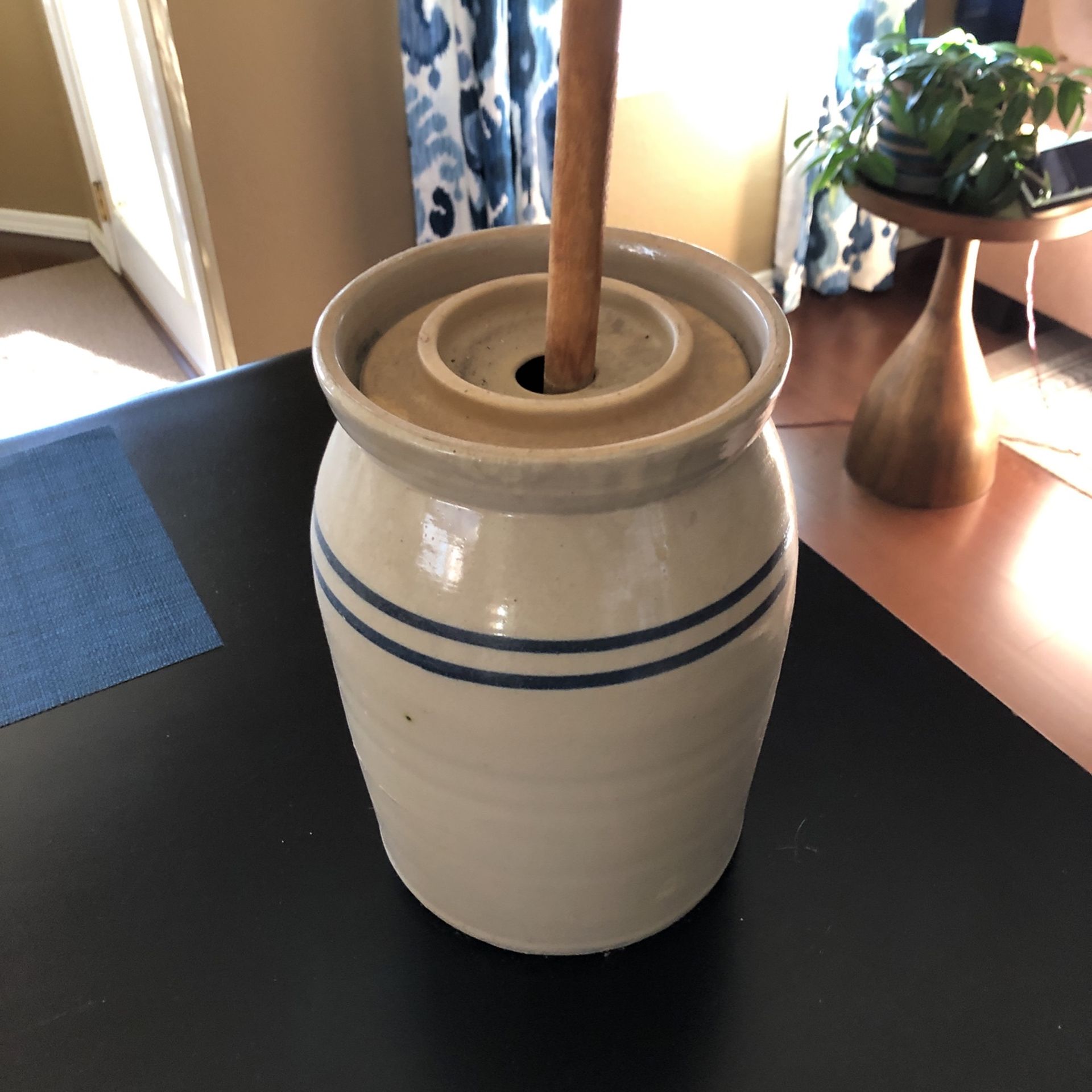 Crock Butter Churn