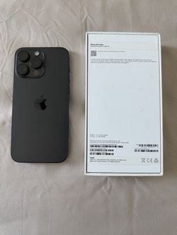 iPhone 15 Pro Max 1TB - Unlocked - Like New