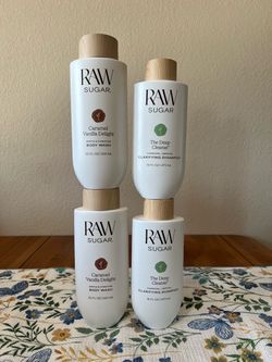 🧴 RAW Sugar Body Wash & Shampoo Bundle🧴