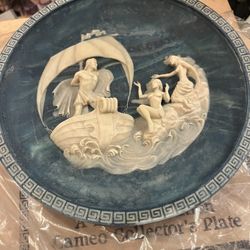 Vintage Cameo Plate