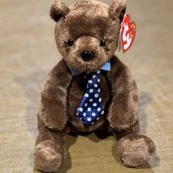 Ty Beanie Baby: Hero the Father's Day Bear With Hang Tag LR $32