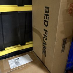 New In Box Twin Mattress And Frame 