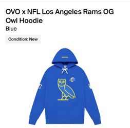 OVO X NFL Los Angeles Rams OG Owl Hoodie