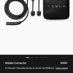 Tesla Portable Charger 