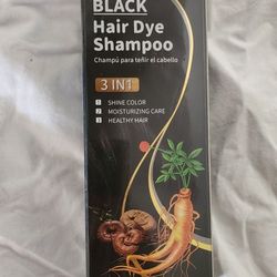 BLACK Hair Dye Shampoo