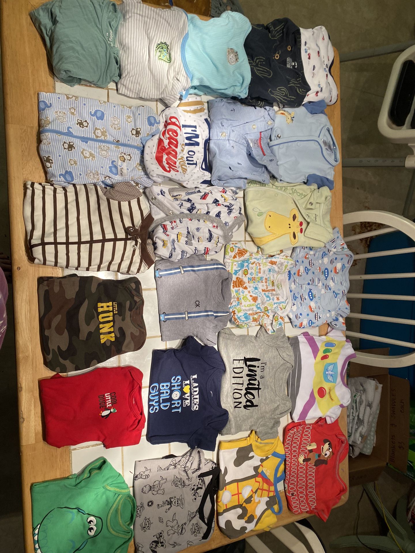 0-3 Month Baby Boy Clothes 