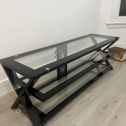 Glass TV Stand