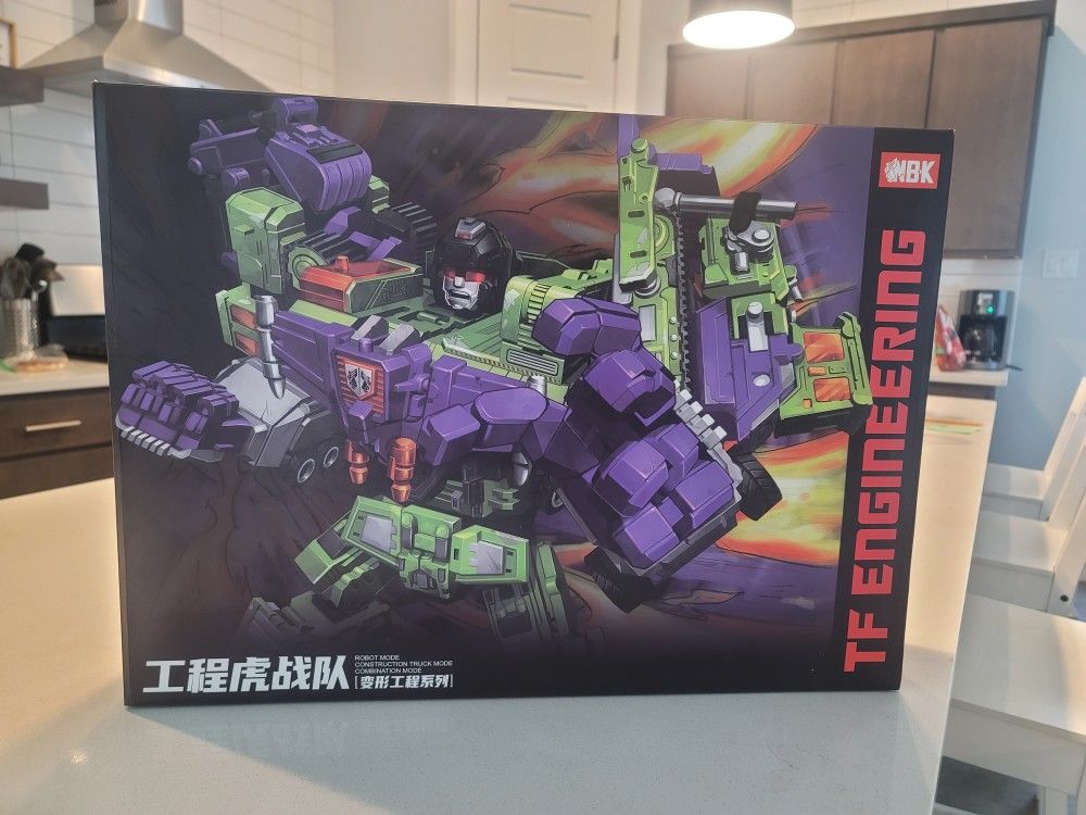 NEW NBK Devastator Transformation Constructicons Oversize USA 🇺🇸 Seller