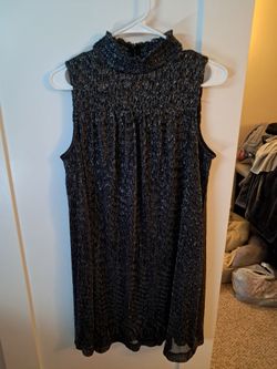Nine West Metallic Shimmer Dress – Size Small